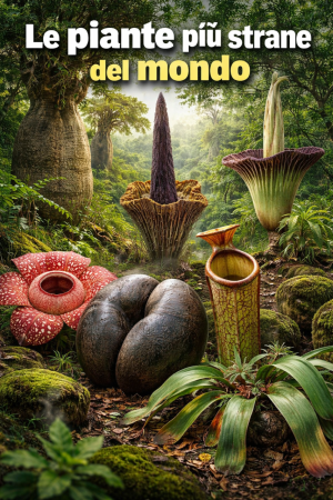 Le piante più strane del mondo: 7 specie che sembrano impossibili